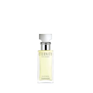 Calvin Klein Eternity Eau de Parfum for Women – Floral fragrance, Top notes: Lychee, guava, pomegranate flower