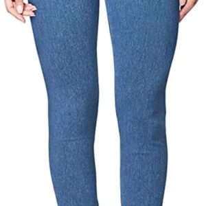 No Nonsense Womens Classic Indigo Denim Jean Leggings