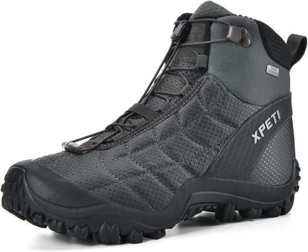 XPETI Men’s Crest Thermo Winter Hiking Boots Waterproof Insulated Shoes