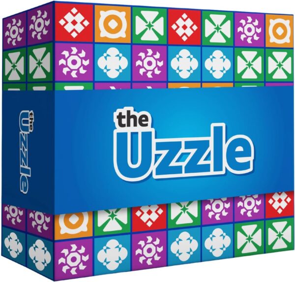 The Uzzle 3.0 Board Game, Popular Family Board Games for Adults, Suitable for Children and Adults, Pattern Block Puzzles Games, Classroom Games for Kids and Adults for Age 4+