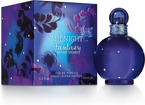 Britney Spears Midnight Fantasy by for Women Eau De Parfum Spray, 3.4-Ounce