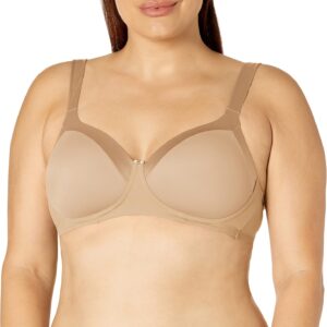 Playtex womens Secrets Balconette Full-coverage Wireless T-shirt Bra for Full Figures, Us4824