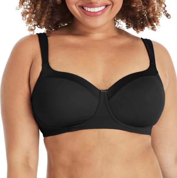 Playtex womens Secrets Balconette Full-coverage Wireless T-shirt Bra for Full Figures, Us4824