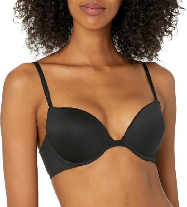 Calvin Klein Womens Constant Push Up Plunge BraBra