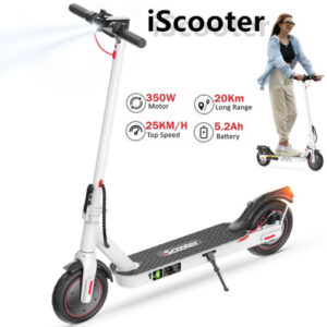 Folding Electric Scooter Adults 350W E-Scooter Long Range 25KM/H Urban Commuter