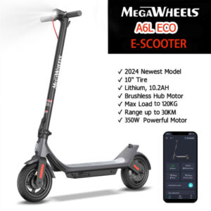 30KM 350W Electric Scooter Adult Long Range Folding Kick Escooter Urban Commuter