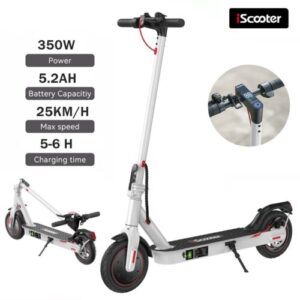 iScooter Electric Scooter 350W Adult Long Range Fast Speed Folding E-Scooter