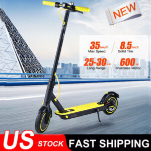 600W Motor Electric Scooter Teens 35KM Long Range Folding Fast Speed E-Scooter