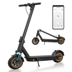 Electric Scooter Adults Peak 500W Motor, 10 Ihch Solid Tires, 22MPH Top Speed