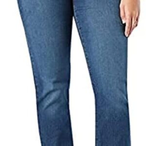 Levi Strauss Signature Gold Womens Curvy Totally Shaping Straight JeansJeans