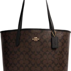 Coach Women’s Shoulder City Tote, One Size