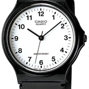 Casio Men’s Quartz Resin Casual Watch, Color:Black (Model: MQ24-7B)