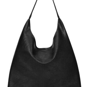 VOSTEVAS Tote Bag Hobo Handbags for Women Soft Vegan Leather Shoulder Bags Slouchy Tote Purses for Work Shopping