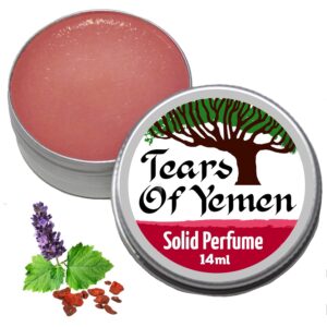 Yemeni Dragons Blood SOLID perfume/Sweet Amber/Oud/Patchouli essential oil/Natural/Halal perfume/Vegan // Made in Canada – Muslim Cosmetics – Tears of Yemen 0.5oz / 14ml