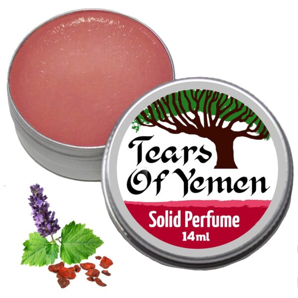 Yemeni Dragons Blood SOLID perfume/Sweet Amber/Oud/Patchouli essential oil/Natural/Halal perfume/Vegan // Made in Canada - Muslim Cosmetics - Tears of Yemen 0.5oz / 14ml