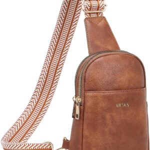 VATAN Small Sling Bag Women’s Crossbody Purse Leather Crossbody Bags for Women