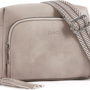 CLUCI Crossbody Bag for Women, Cross Body Purses for women Vegan Leather, Shoulder Handbags with Adjustable Strap