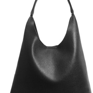 Hobo Bags for Women Soft Vegan Leather Shoulder Handbag Slouchy Tote Purses