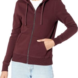 Amazon Essentials Womens French Terry Full-Zip Hoodie