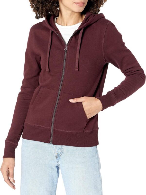 Amazon Essentials Womens French Terry Full-Zip Hoodie