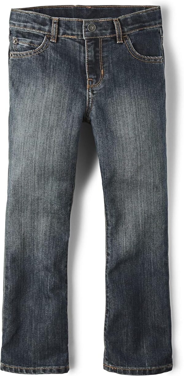 The Children's Place Boys' Basic Bootcut Jeans