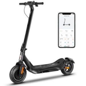 850W Electric Scooter Adults, 10″ Run-flat Tires, Folding E-Scooter with Control