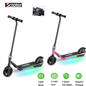 Electric Scooter 16KM/H 11KM Range Foldable 150W 18V E-Scooter For Kids Teens