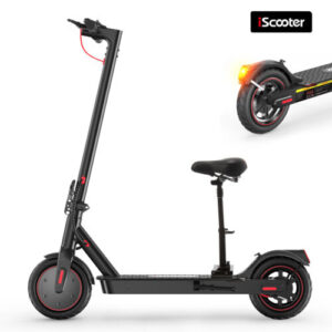 iScooter Electric Scooter with Seat Adults 350W Folding E-Scooter Long Range NEW