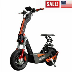 16″ 50Ah Electric Scooter 75MPH Max Speed 8000W 74V Motor Escooter LongRange NFC