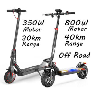 【Price Lower than Amz】Electric Scooter 30/40km 350/800W 2/3Speed Adult E-Scooter