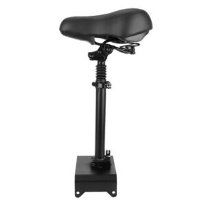 Electric Scooter Black Seat Kit With Screws 53*20*12cm Steel Scooter Attachments