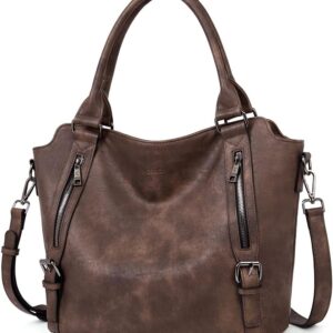 CLUCI Satchel Bags for Women Soft Leather Purses Handbags Crossbody Bags Tote Fashion Hobo Shoulder Bags Roomy