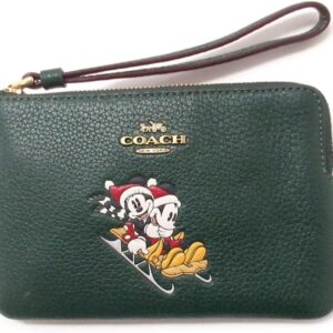 Disney X Coach Corner Zip Wristlet