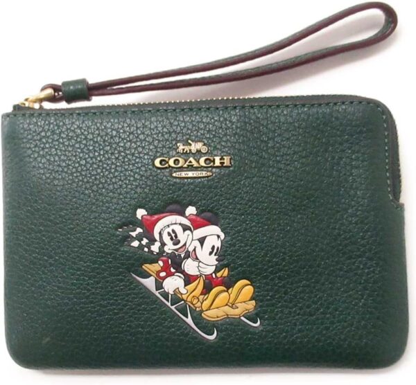 Disney X Coach Corner Zip Wristlet