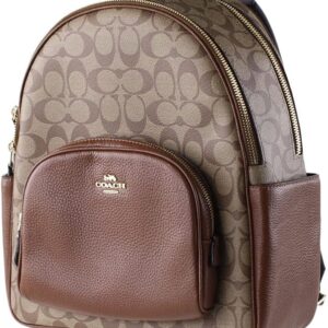 COACH Women’s Court Backpack In Signature Canvas