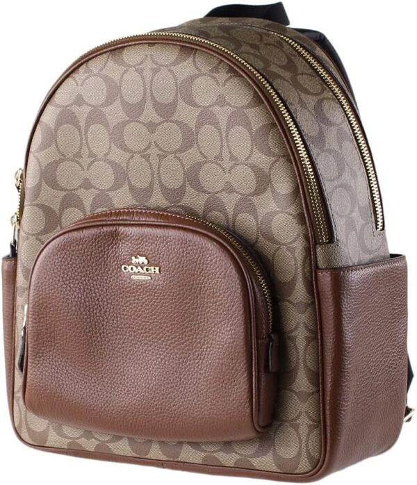 COACH Women's Court Backpack In Signature Canvas