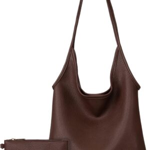 Montana West Slouchy Hobo Bags for Women Soft Designer Shoulder Purses Ladies Top Handle Handbag