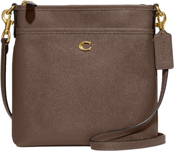 Coach Women's Crossgrain Leather Kitt Messenger Bag Swing Packs