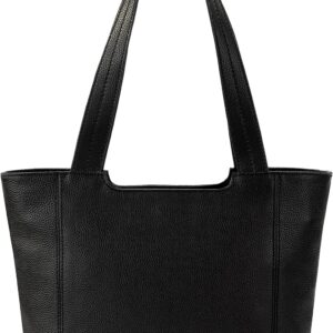 The Sak Women’s De Young Leather Tote, Black, One Size