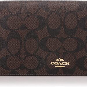 COACH Women’s Anna Foldover Crossbody Clutch