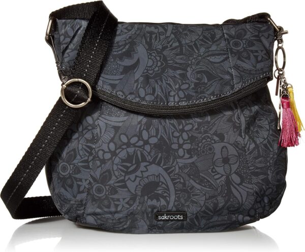 Sakroots Women's Eco-Twill Foldover Crossbody