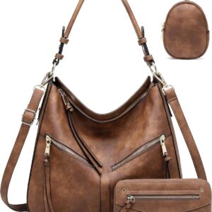 Hobo Bags for Women Handbags Purses Ladies Shoulder Bag Boho Crossbody Purse Vegan Leather