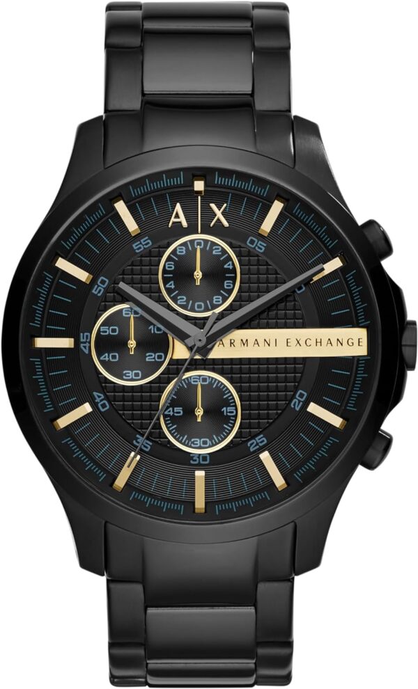 Armani Exchange Men's AX2164 Analog Display Analog Quartz Black Watch