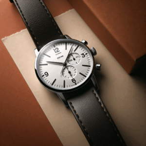 Timex Easy Reader® 25mm Leather Strap Watch