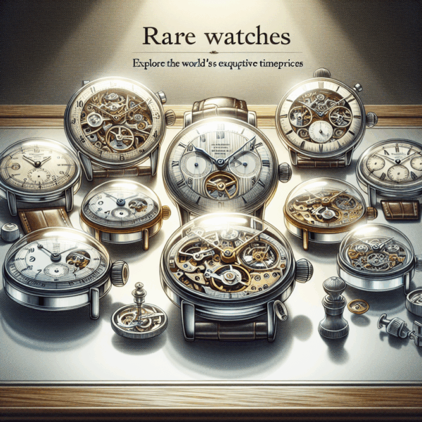 Rare Watches: Explore the World's Most Exquisite Timepieces