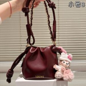 LOEWE new mini sheepskin purse Fukubukuro bag