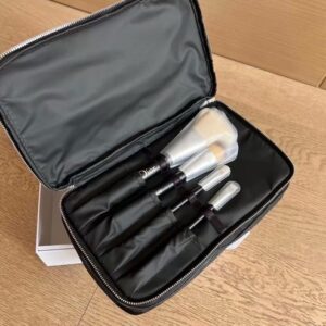 DIOR MAKEUP BAG AND BRUSH SET