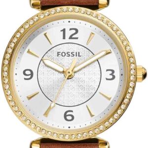 Fossil Carlie Mini Women’s Watch with Stainless Steel or Leather Band Fossil Carlie Mini Women’s Watch with Stainless Steel or Leather Band