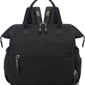 LORADI Convertible Diaper Bag Tote, Water-Resistant Diaper Backpack with Anti-theft Pockets and Stroller Clips LORADI Convertible Diaper Bag Tote, Water-Resistant Diaper Backpack with Anti-theft Pockets and Stroller Clips