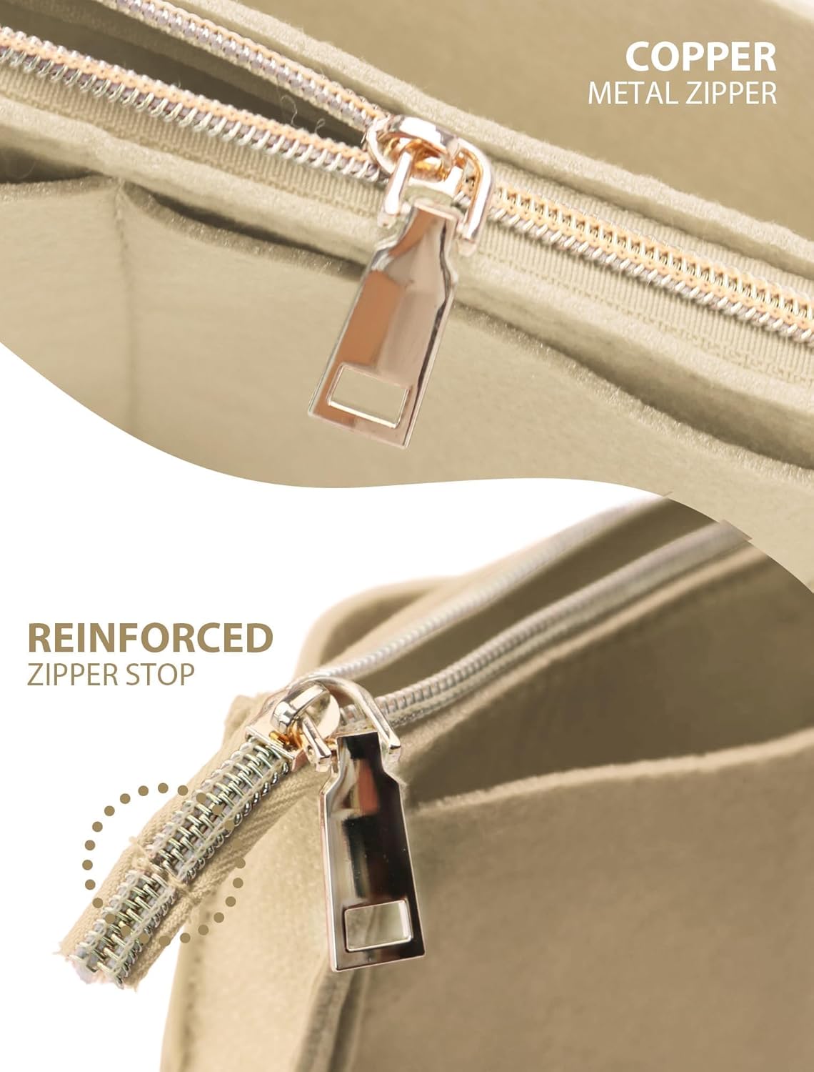 Purse Organizer Insert, Bag Handbag Tote Organizer, Bag in Bag, Perfect for Speedy Neverfull and More… - Image 3